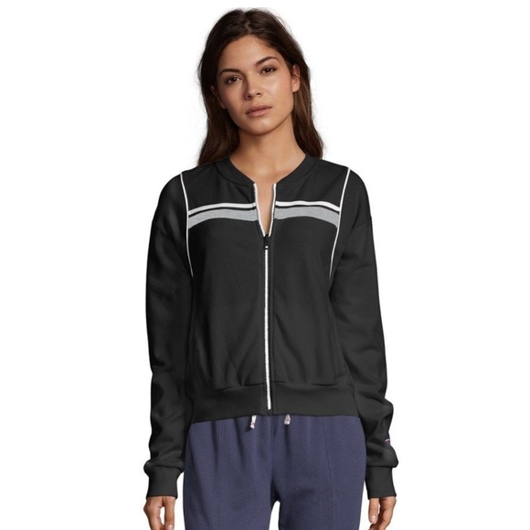 New Women's Champion Full Zip Up Jacket Warm Up Jacket - Picture 2 of 15